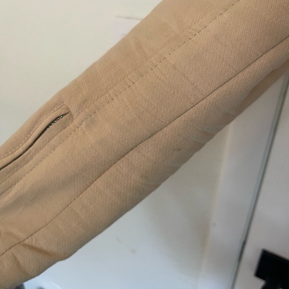 BLANKNYC - Tan/Cream Cotton Moto Jacket - Picture 4 of 9